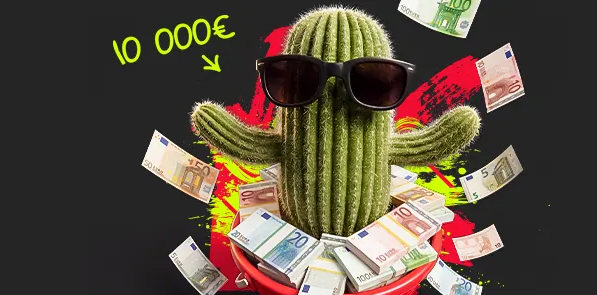 vstupným uvítacím bonusom až 10 000 €